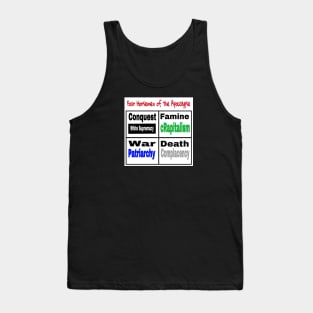 Four Horsemen of the Apocalypse - Front Tank Top